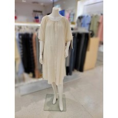 [마더피아HY] 임부복 임산부 아일렛 볼륨 면 원피스 ROP8041