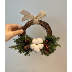 프리저브드크리스마스리스만들기