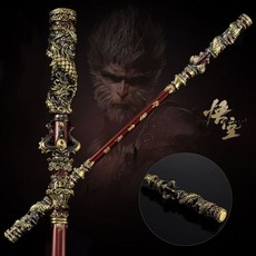 PETITBATH 흑신화 오공 게임 주변 제천 대성 금테봉약30cm 전금속 모형 선물 Black Myth Wukong