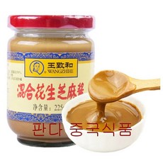 판다중국식품 혼합화생 즈마장 땅콩소스 225g 5개