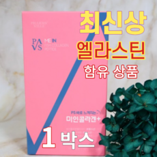 PS 미인콜라겐+엘라스틴 (30포) 1박스 1개월분, 1개, 60g