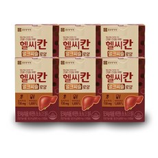 종근당건강 헬씨칸 밀크씨슬 로얄 6개월분 180캡슐 간건강 밀크씨슬, 6개, 30정, 24g