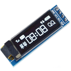 OLED 0.91인치 SSD1306 I2C JK-091-12832-W 화이트, 1개