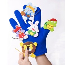 찍찍이표정장난감펠트