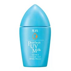 일본 Senka 센카 퍼펙트 유브이 밀크 SPF50 Perfect UV Milk 40ml, 1개