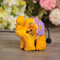 방콕코끼리인형 열쇠고리 키링 키홀더 태국 소품샵