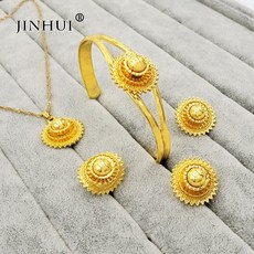 24k목걸이귀걸이셋트