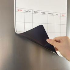 냉장고에붙이는투명스케줄표