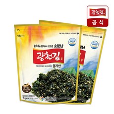 [광천김] 소문난 돌김 김자반 70g 2봉, 2개