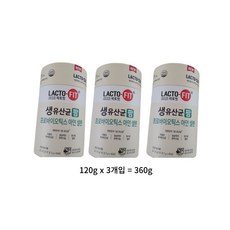  장유산균 장건강 종근당 락토핏 생유산균 팜 2g x 60포 프로바이오틱스 아연 셀렌, 360g, 2개 