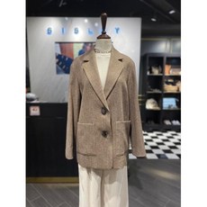이랜드 [시슬리(Sisley)]시슬리 투버튼 헤링본 싱글자켓 SAJKA3241_강남점