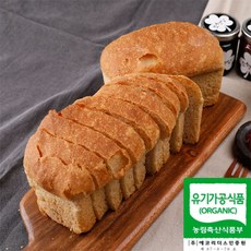 오늘의반찬 우리밀통밀빵 어린이안심 유기농빵 저칼로리 천연효모빵, 유기농씨눈100%순수비건통밀빵350g