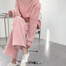 [영앤제이] 코듀로이벨벳 융기모 와이드팬츠
