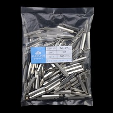 M-25mm 3파이볼트형 신주 기판지지대 100개 PCB서포트, 수량
