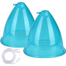 브래지어확대가슴마사지기 킹 사이즈 진공 흡입 블루 XXL 컵 24 CM 엉덩이 리프트 치료용 유방 확대 기계 마사지기, 01 Blue_01 24cm 210ML