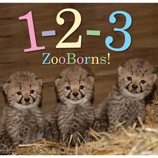 (영문도서) 1-2-3 Zooborns! Paperback, Beach Lane Books, English, 9781481491747