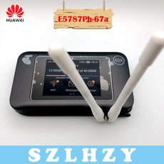 잠금 해제 화웨이 e5787 E5787Ph 67a lte cat6 300 mbps 모바일 와이파이 핫스팟 3000 mah 배터리 lte 모바일 라우터 + 2 pcs 안테나, 단일, 1개, 단일