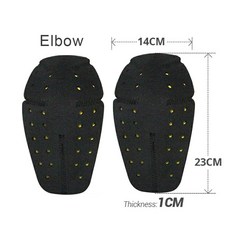 오토바이 보호 장비 보호대 자켓 바지 삽입 실리콘 모토 무릎 패, 1.Elbow1, 1개