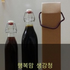 애월행복맘 수제생강청, 1병, 1L