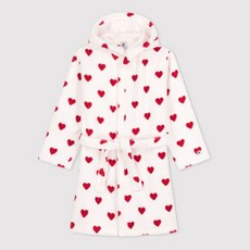 PETIT BATEAU 여아 하트 패턴 나이트가운