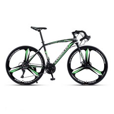세계일주 로드자전거 24단 26인치 자전거 700C 90%박스배송, 녹색