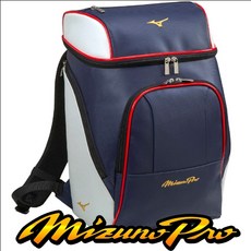미즈노 베이스볼 프로 백팩 040981, 네이비 + 화이트
