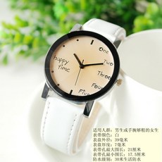 [해외]여성악세사리 The days of black and white leather belt smooth crown shop acceptable product lo