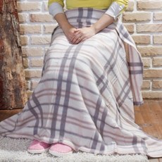 ¶⊙핫딜_A+ 이불 무릎 체크 항공 포근이 모포 160cm 극세사 기모 (*Aw♭Z) 보온담요, ♬본 상품 선택하기_KSuper™