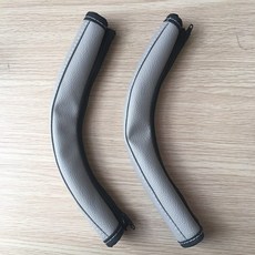 활동형휠체어 가정용휠체어 푸시 바 베이비 유모차 팔걸이 보호 케이스 커버 핸들 유모차 액세서리, 04 2pcs lot gray, 2개