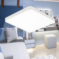생활공감 삼성 칩셋 플리커프리 LED 정사각 방등 천장등 50W, 방등 50W, 백색(하얀색), 1개