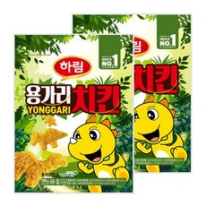 하림 용가리치킨, 1kg, 2개