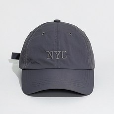 다이뽀 심플 NYC 자수 방수 모자 볼캡