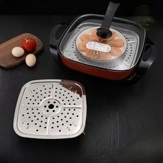 조리찜기용 찜판 스텐 사각 찜기 판 찜통 찜망 채반, 01.소형 20cmX20cm, 1개, 1cm