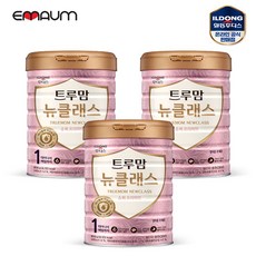 트루맘 뉴클래스 퀸 슈퍼프리미엄 분유 1단계, 800g, 3개