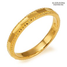 밀그레인순금반지