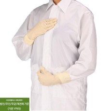 입고벗기편한 여름철 얇은재질 Y카라형 방진가운 방역복 제약 시원한 품질, 스카이블루4XL