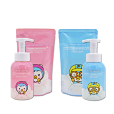 뽀로로 핸드워시 퓨어 플러스 300ml, 1개, 순수비누향리필