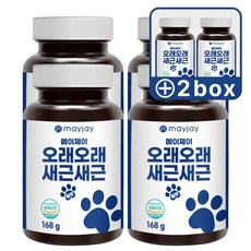  강아지 기관지 협착증 호흡기 영양제 대용량 펠렛 메이제이, 6박스 