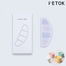 펫톡 파스텔 정수기 필터 (6p), 6개입