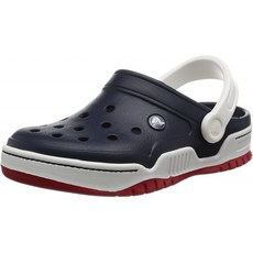 [악어] 샌들 프런트 코트 크로그 (클래식 한 제품) Navy / White 27.0 cm
