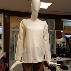 샤트렌 겨울 기본 니트 라운드 티셔츠[신상71%세일]기본 라운드에 조직을 가미한 심플하면서도 코디 활용도가 높은 아이템