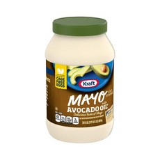 미국발송 Kraft 저지방 마요네즈 30oz(887ml) Reduced Fat Avocado Oil Mayo, 1개, 887ml