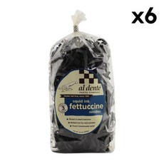 알덴테 먹물 페투치니 파스타면 283g x 6팩 Al Dente, 6개, 없음
