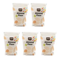 365 Whole Foods Market 홀푸드마켓 아몬드 가루, 5개, 454g