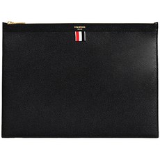 [Thom Browne][팹스타일] 19FW 톰브라운 페블그레인 클러치백 라지 (블랙) MAC020L 00198 001