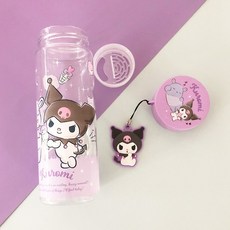 산리오 쿠로미 팬던트 트라이탄 보틀, 상세페이지 참조, 500ml, 1개