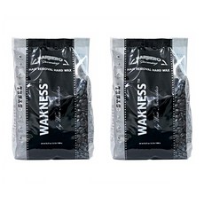 Wax Necessities 왁스너세시티즈 남자 제모 셀프 왁싱 하드 왁스 1000g 2개