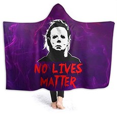 Michael Myer-No Lives Matter Blanket Halloween Fu (Michael Myer-no Lives Matter 14 Small 50"x40"), 본상품