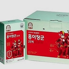 최신상품 정관장 홍이장군 2단계 90포 겉케이스 있는 완제품