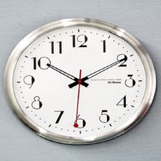 인테리어 알루미늄 모던 벽시계 저소음 시계 침실, 큐제이테크 본상품선택